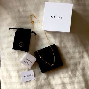 Mejuri Satellite Sapphire necklace